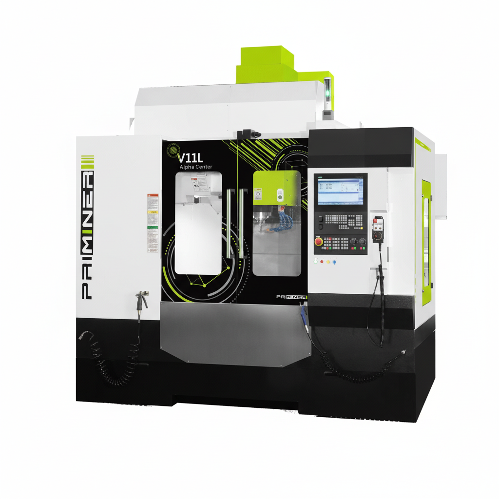 Priminer V11L Alpha Center CNC Machine at McIver Engineering Sydney