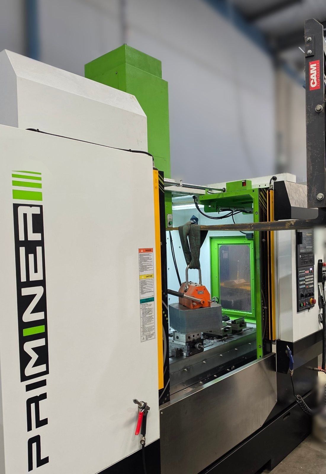 CNC machining at the McIver Engineering Smithfield workshop